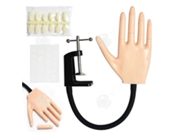 Inn Mão De Treinamento De Manicure Entregue Com Verniz Para Unhas E Cola Para A Prática De Manicure Para Iniciantes. Innovtec