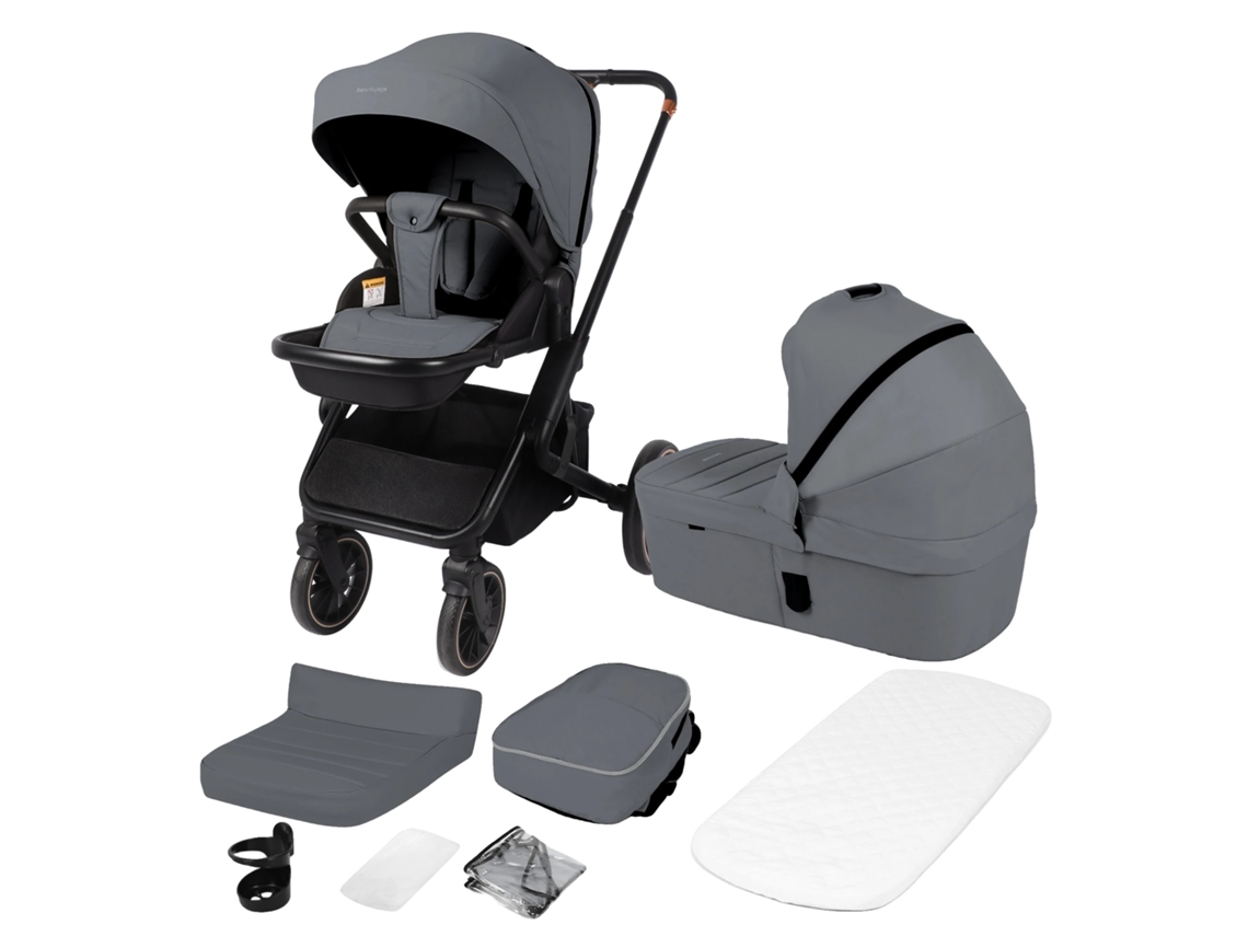 Carrinho De Bebê, Design Leve, Sistema De Suspensão Avançado, 67-cinza Estelar