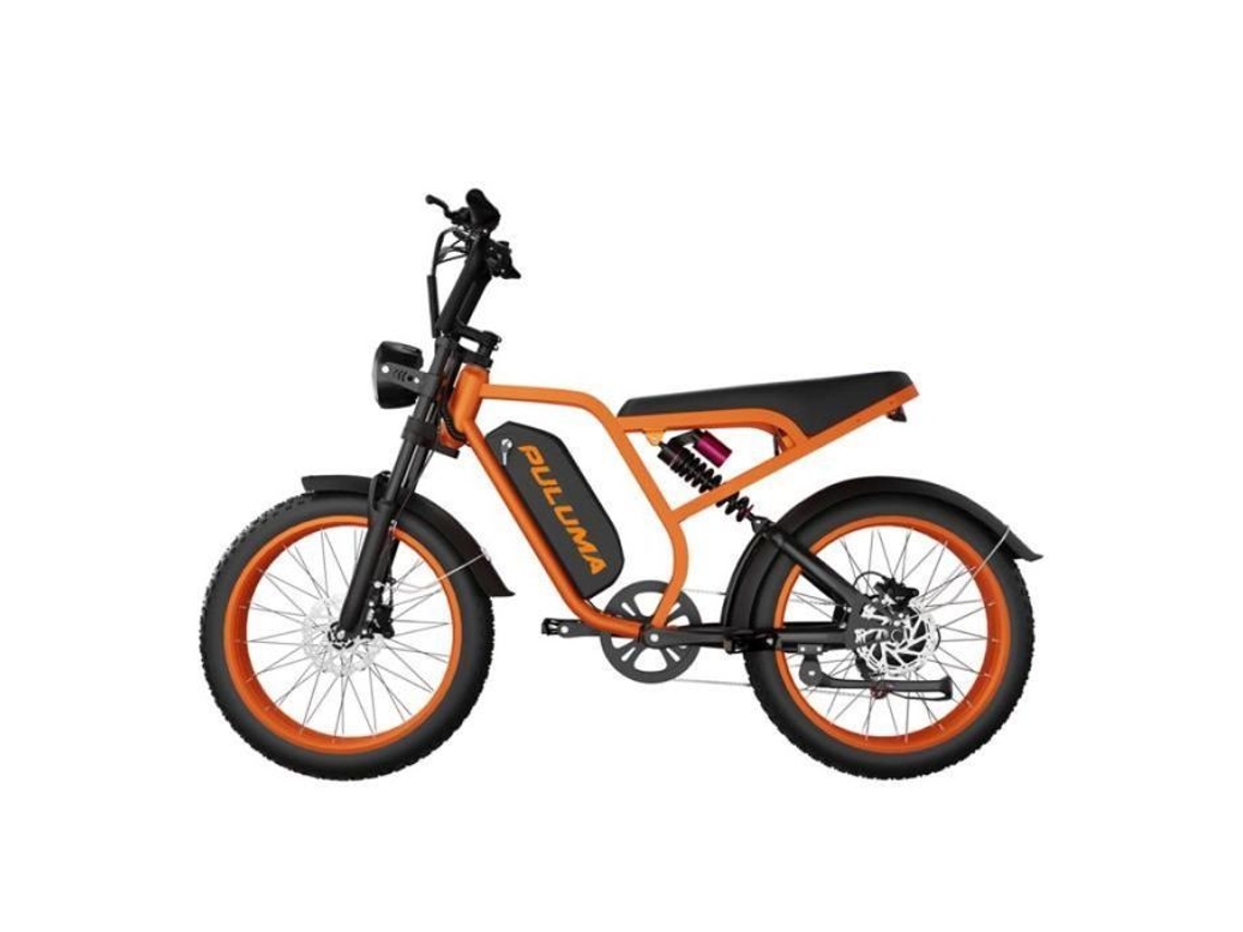 Bicicleta Elétrica - Puluma - Su8 - Bateria Removível 52v 20ah - Fatbike Totalmente Suspensa 20×4.0 - Freios Hidráulicos