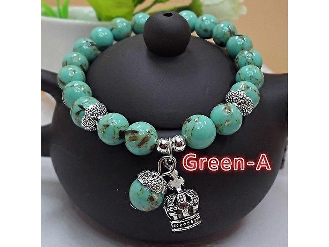Pulseira Baker Turquesa Verde Nostalgia88