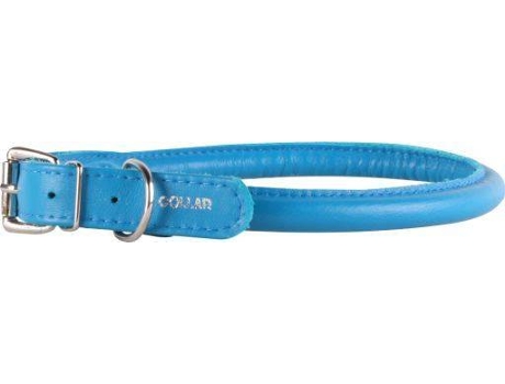 Coleira para Cães  Glamour (Azul - 25-33 x 8 cm - Couro)