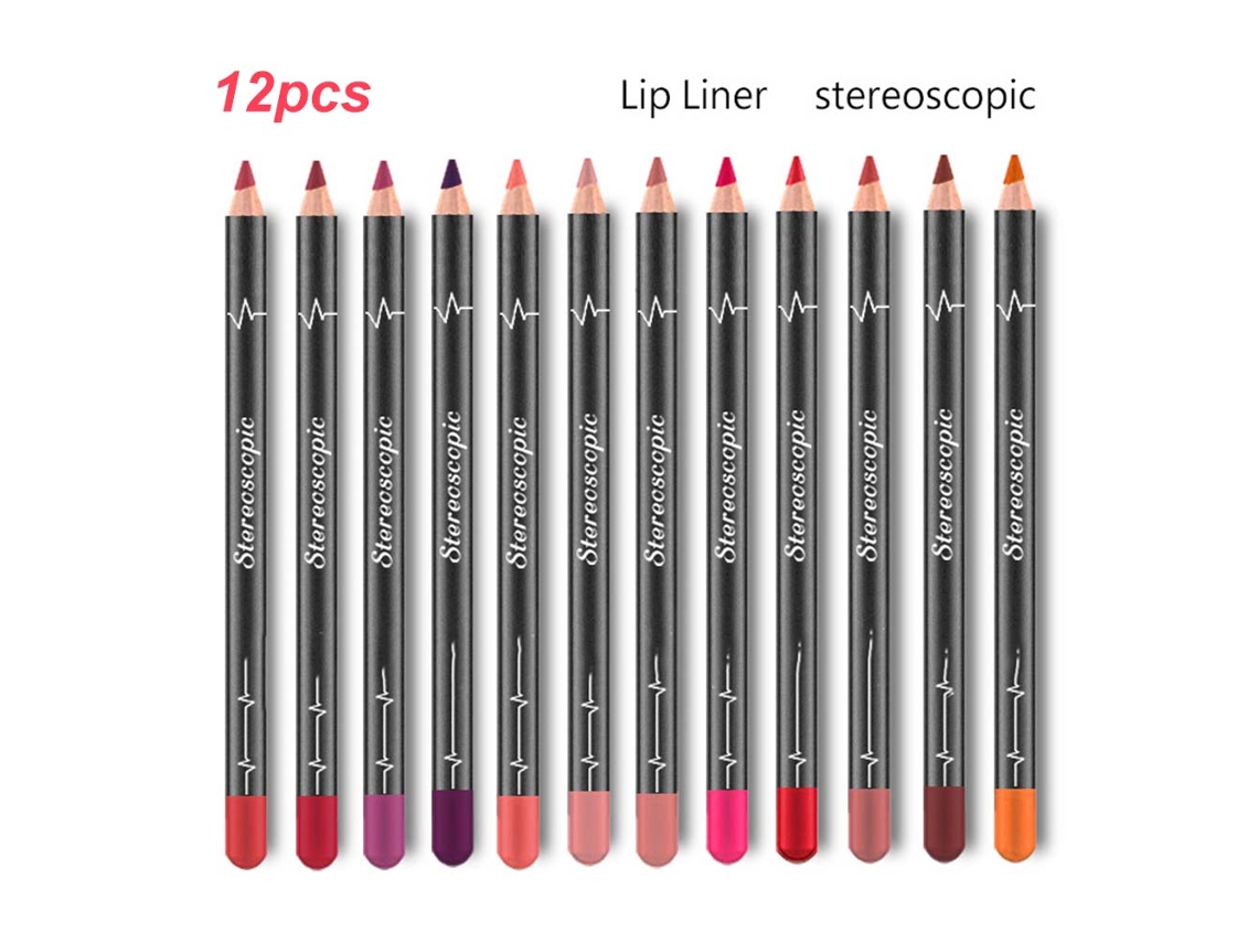 Kit Lápis Labial Mate Contorno Maquiagem