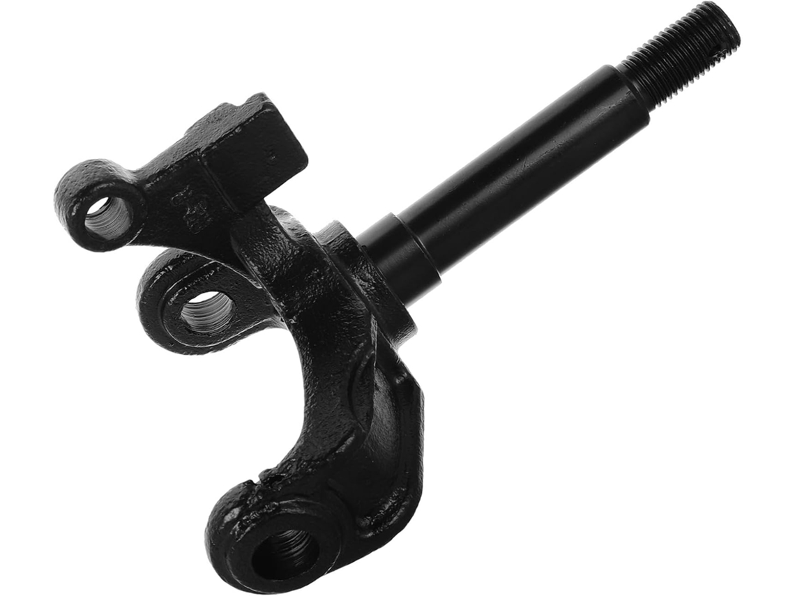 Eixo De Direção Em Ferro Preto Para Karting Com Furo De 10 Mm