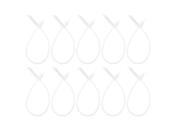 100pcs Abraçadeiras De Cabo
