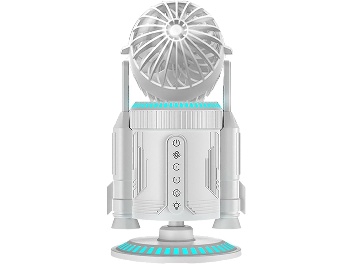 Ventilador De Torre Para Mesa, 32,8 Cm (12,9 Polegadas), Oscilante, Sem Hélices, Velocidades