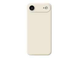 Capa Para Iphone Air Em Tpu Com Borda Reta - Bege