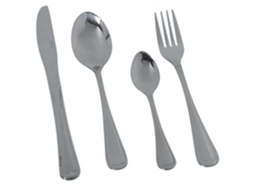 Conjunto de 24 Talheres de Aço Brilhante DRW (NA)
