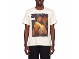 Rockinstone Animal House Movie Vintage Toga Solid Natural Adult T-shirt Size:xl