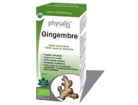 Óleo Essencial PHYSALIS Essência De Gengibre (10 ml)
