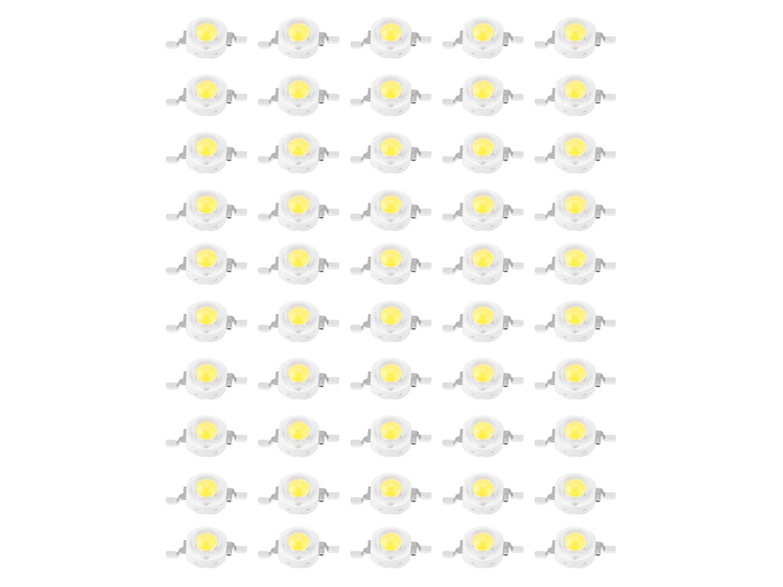 Grânulos de Led Smd 1w Branco para Luminárias Diy | S/MARCA