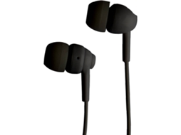 Auriculares com Fio SBS Stereo (In Ear - Microfone - Preto)