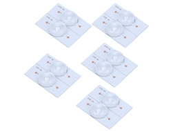Pérolas De Lâmpada Smd 3v Com Lente Óptica Para Tv