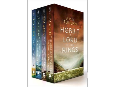 Livro The Hobbit & The Lord of the Rings Boxed Set de J. R. R. Tolkien (Inglês)
