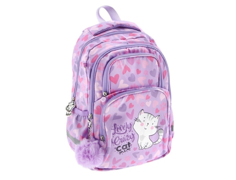 Mochila AUREA KIDS Lovely Cat 2024 42X30X15Cm Moj2402