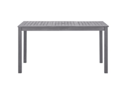 Mesa de Jardim Acácia Maciça Cinzento Lavado 140x80x74 cm MAISON EXCLUSIVE
