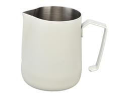 Jarra de Espuma de Leite LAXISCREED 450ml com Bico Pontudo Branco