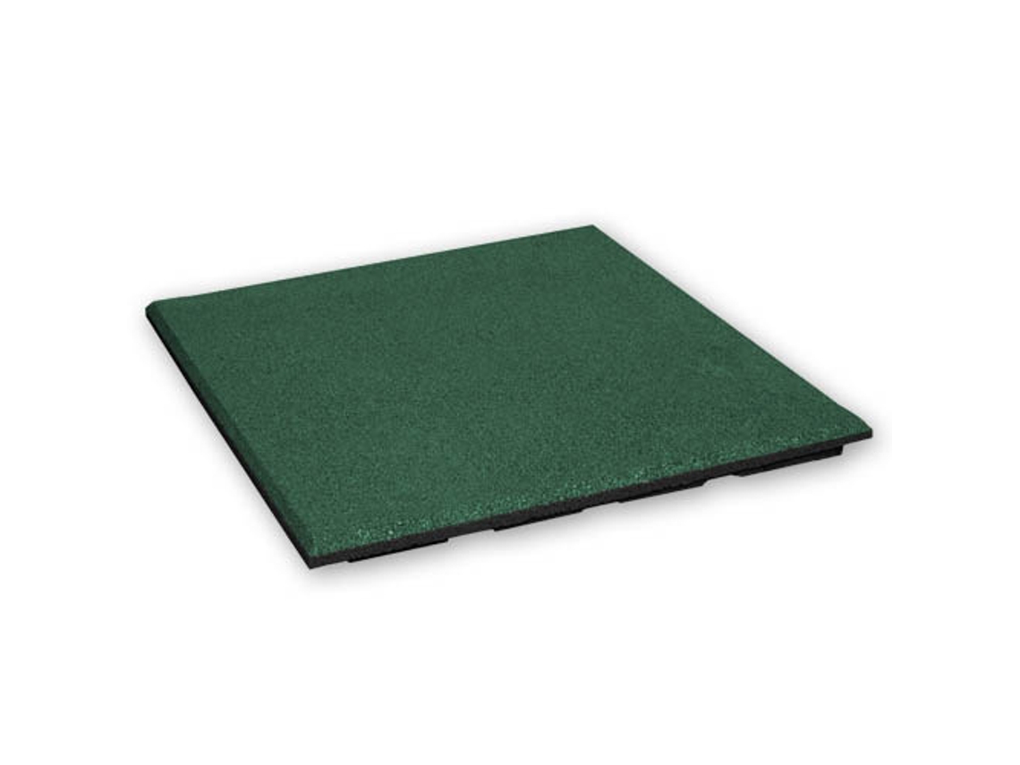 Azulejo Borracha 30Mm 50X50 Cm Verde IVOL