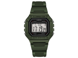 Relógio Digital MDUG (verde) com visor Led, pulseira de silicone esportiva, resistente a choques e à prova d'água