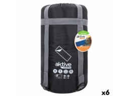 Saco-Cama AKTIVE Poliéster 170T 180 X 1,5 X 75 Cm 6 Unidades