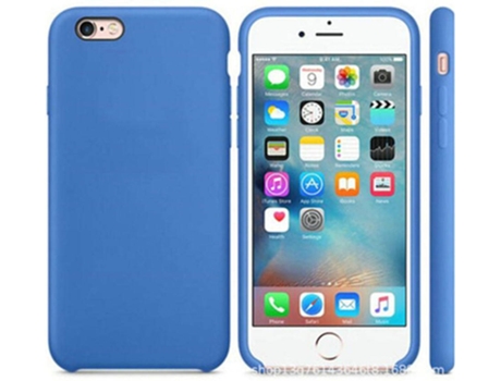 Capa iPhone XR WJS Silicone Azul