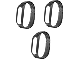 Conjunto De 3 Pulseiras Aço Inoxidável Para Substituição Relógios