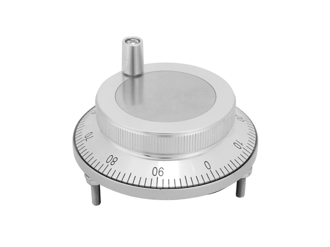 Rodinha Manual Cnc Pulser 80mm com 6pin 5v 100ppr para Gerador de Pulso Rotativo