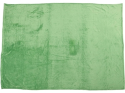 Manta de Poliéster Verde com Tecido Macio e Função Aquecimento, Ideal para Viagens Usar na CHABERLU