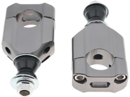Adaptador de Elevação Guidão Braçadeiras Montagem Motocicleta 2x28mm 1 1/8 Abraçadeiras Motocross