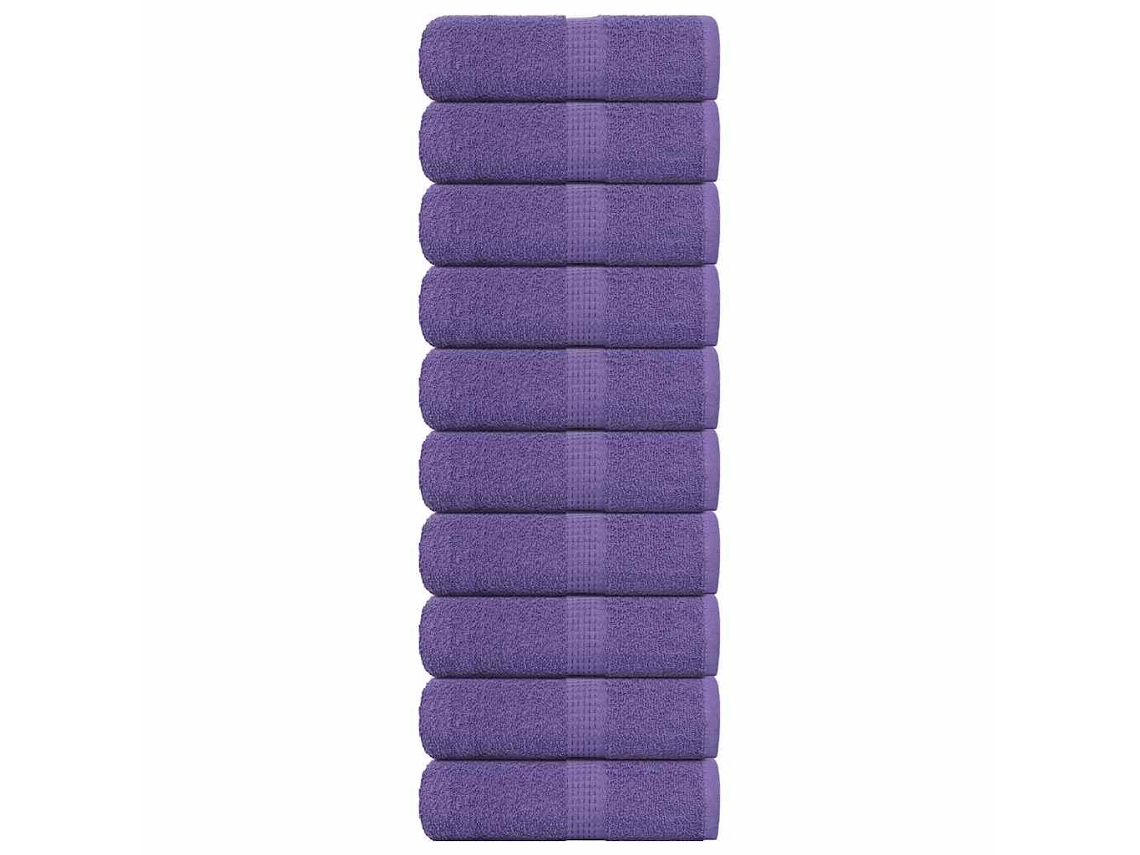 Guest Towel, Guest Towels Vidaxl Roxo Algodão (30 X 50 Cm)