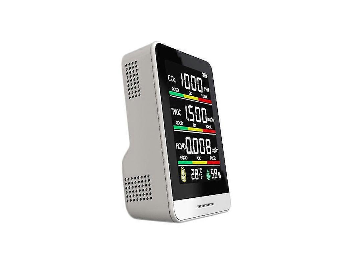 Medidor de qualidade do ar interno portátil AK4 personalizado OEM, medidor de CO2 infravermelho Slowmoose Detek