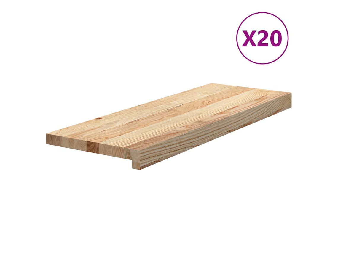 Stair Tread, Stair Treads Vidaxl Marrom Madeira De Carvalho (70 X 30 X 2 Cm)