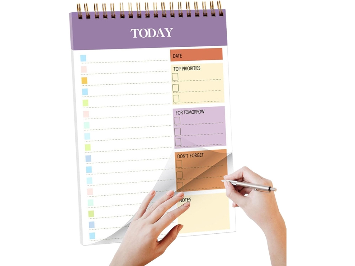 Carnet Bloc-notes Calendrier Cahier Multifuncional Robusto E Portátil