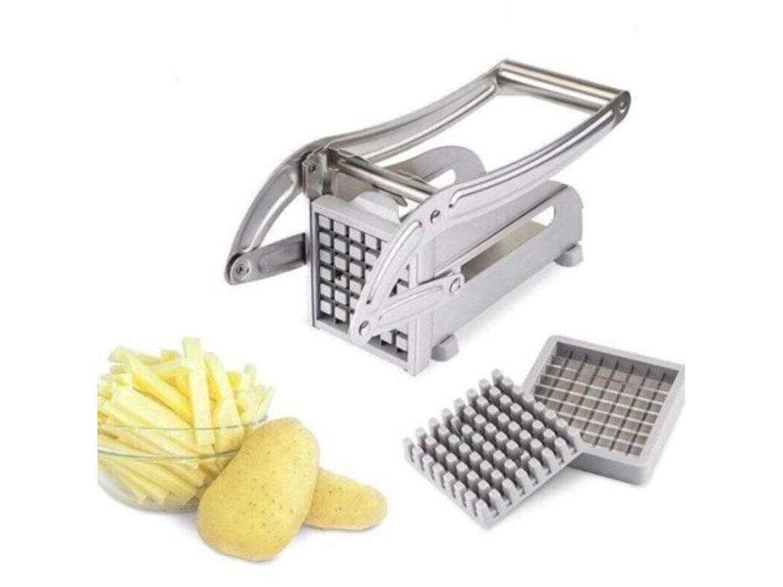 Cortador Profissional De Batatas Fritas Em Aço Inoxidável Para E Vegetais, Para Uso Doméstico E Comercial