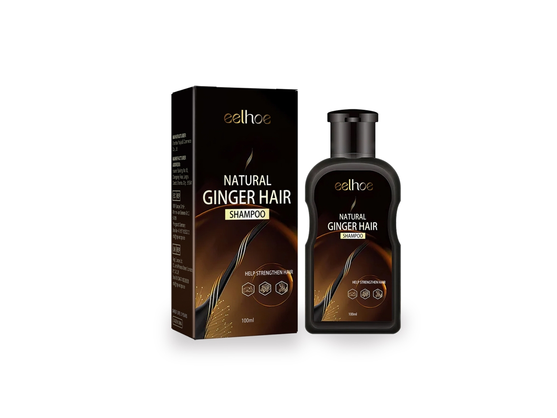 Shampoo de Gengibre Anticaída Fortalecedor Cabelo