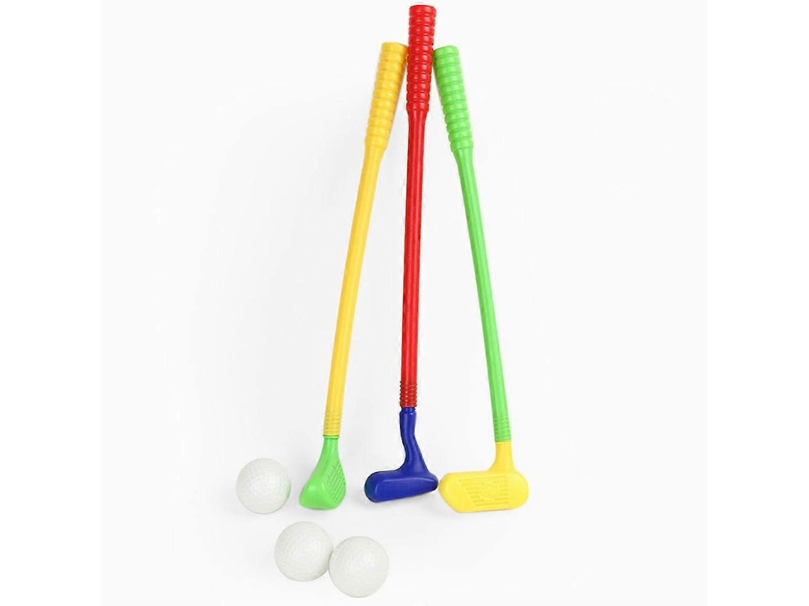 Conjunto De Golfe Infantil Plástico Com Carrinho, Bolas E Bolsa Para Brincar No Verão, Jardim, Na Praia Ao Ar Livre. -aquaforge