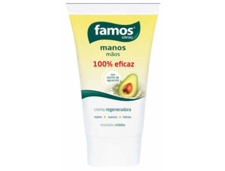 Famos Crema De Manos Con Aceite De Aguacate 100 Ml