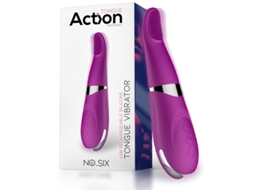 Vibrador Clitoriano De Seis Línguas E Silicone De Ponto Gusb ACTION
