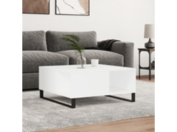 Vidaxl Mesa De Centro 80x80x36,5 Cm Derivados De Madeira Branco