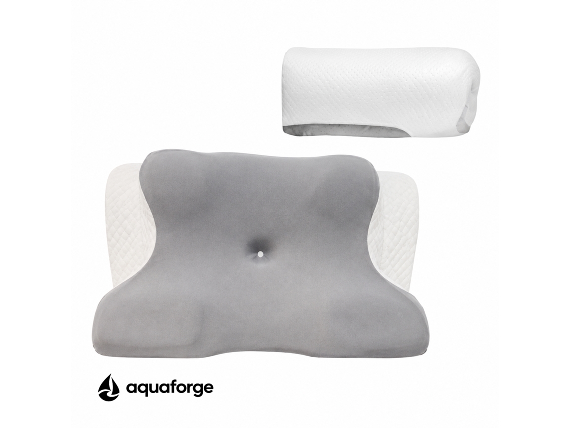 Almofada Cervical Ergonómica Espuma Viscoelástica 60 X 40 X 9 Cm