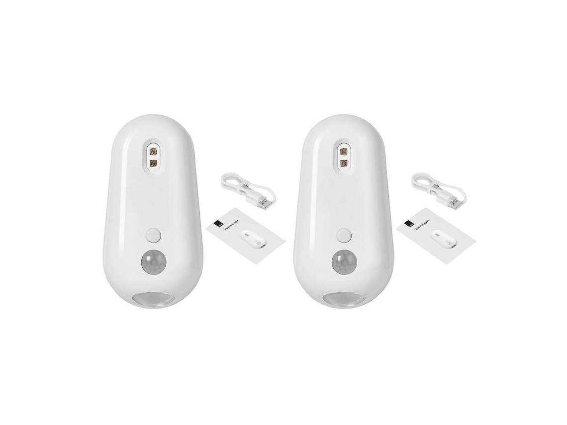Luz Para Vaso Sanitário Com Sensor Inteligente, Esterilização Uv, Recarregável, Usb, C, Luz Noturna Suave E Adesiva Para Banheiro(2 Unidades)