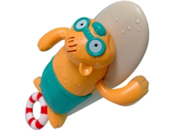 Brinquedo de Banho Mecânico Divertido em Formato de Animal, de Plástico para Meninos e Meninas, CHABERLU