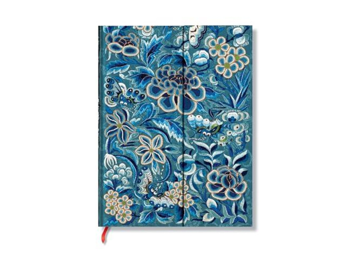 Livro Blue Willow Ultra Unlined Hardcover Journal de Paperblanks (Inglês)