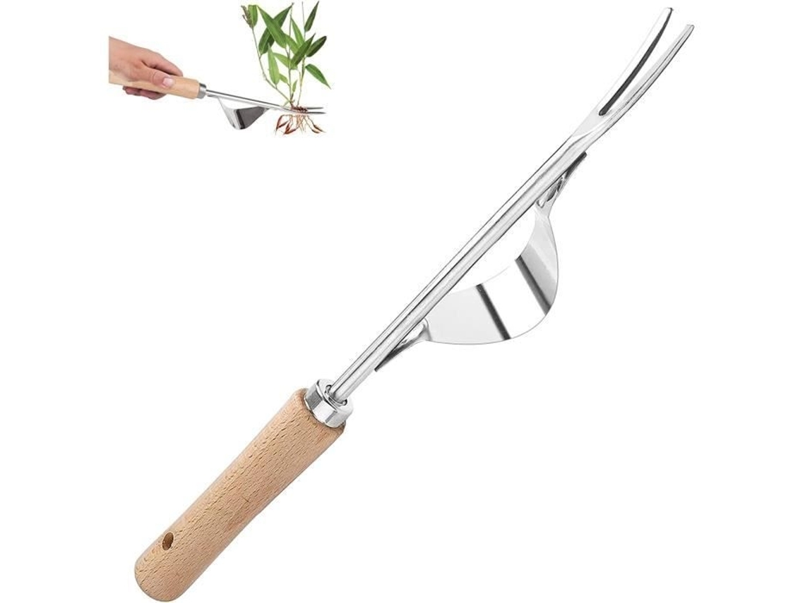 Removedor Manual de Ervas Daninhas em Aço Inoxidável AQUAFORGE