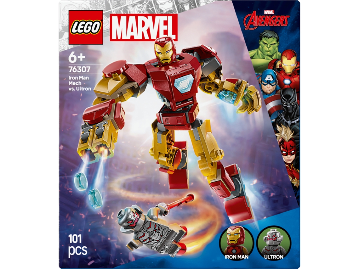 LEGO Marvel: Robô do Iron Man contra Ultron - 76307