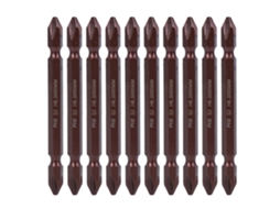 10pcs Pontas de Chave Fenda Dupla H6.3 Magnética Cruz 85mm Conjunto Ferramentas Hardware (h6.3x85mmph2) | S/MARCA