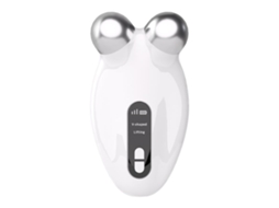 Rolo Facial Microcorrente Massageador Facial Máquina De Beleza Facial Pode Reduzir Linhas Finas E Apertar A Pele Branco Yunzii