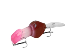Lure (deep Diving Hard Bait) Rock Fatty 14cm/27g Lure Deep Diving Hard Bait (pink Brown)