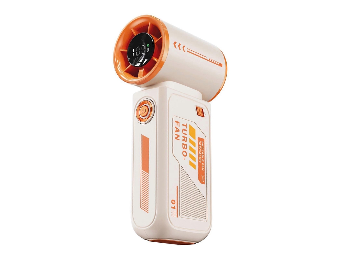 Ventilador Portátil Ajustável Com Bateria De 3600mah, Ventilador Compacto Usb Para Viagens