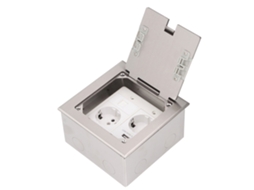 Laxiscreed Ficha De Parede Embutida Para Chão Com Usb E Potência De 2500w
