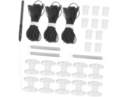 Kit De Reparo Para Persianas Plissadas: Acessórios Essenciais, Rodas De Reposição E Tampões Para Tração.